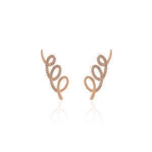 Piercing fake em zirconias - TI0445MSX - Tiamo Semijoias