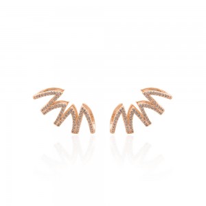 Piercing fake em zirconias - TI0460MSX - Tiamo Semijoias